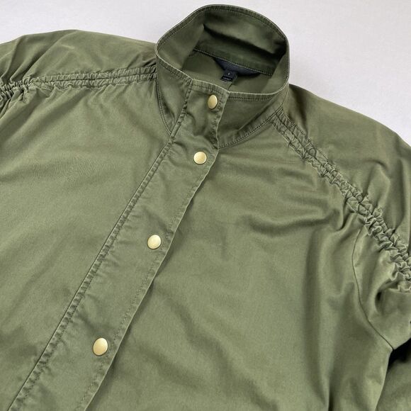 J.Crew Ruged Sleeve Field Utility Military Jacket Green-S - Picture 7 of 16